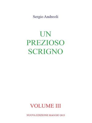 cover image of Un prezioso scrigno--Volume 3